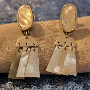 Kendra Scott shell earrings